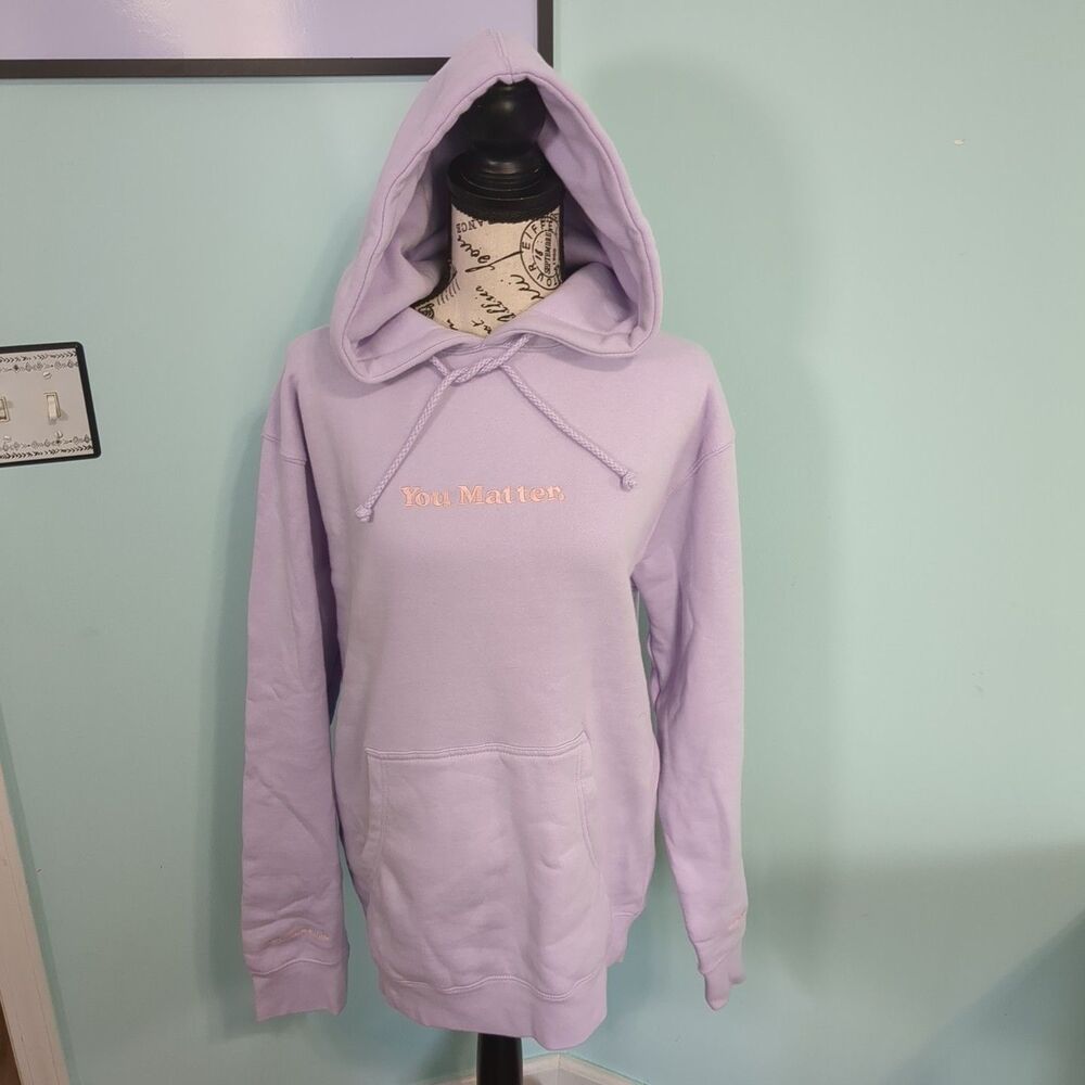Demetrius Harmon 'You Matter' Hoodie Lavender small
